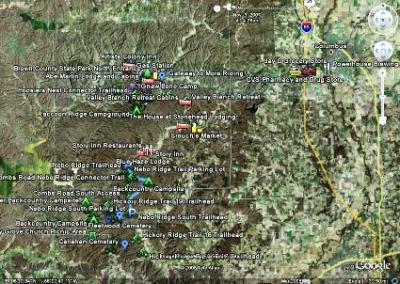 Click on the image to download the Brown County Mountain Biking Google Earth Map